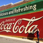 Werbung in Downtown